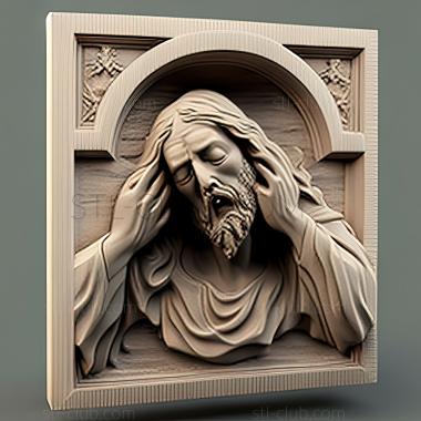 3D model st jesus (STL)